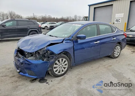 2019 Nissan Sentra S z USA, uszkodzony, nr VIN 3N1AB7AP7KY357111